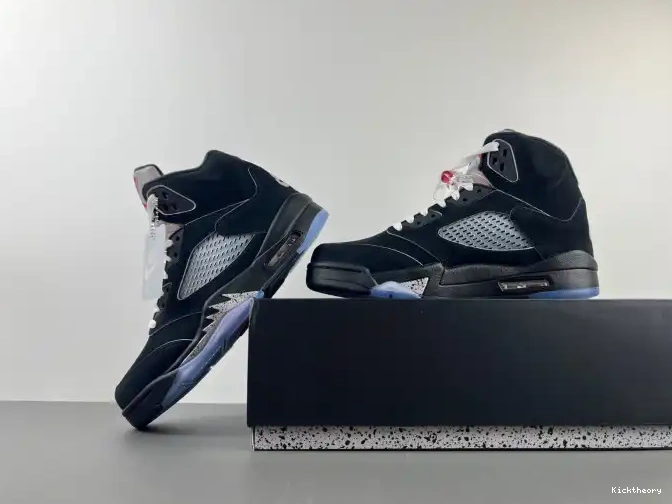 Kick Theory Metallic 5 Reimagined Air Jordan HF3975-001 Black 0609